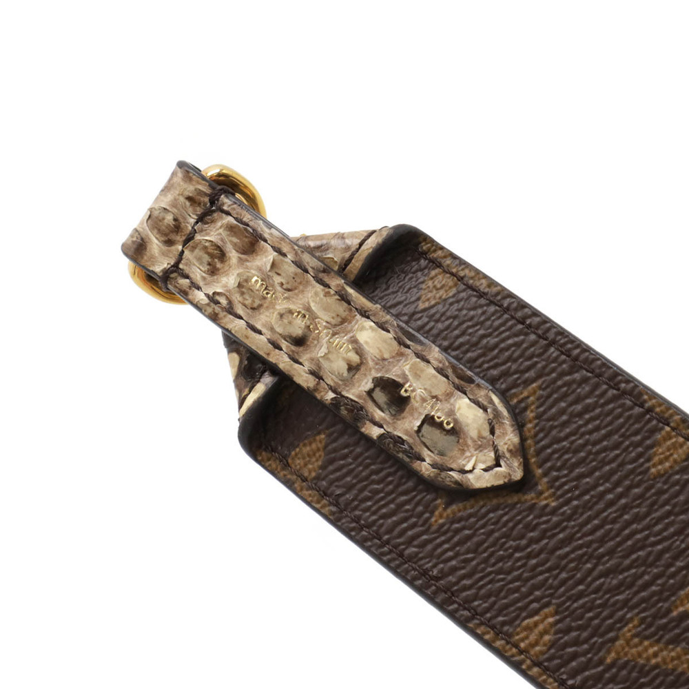Louis Vuitton Monogram Python Shoulder Bag Beige … - image 5